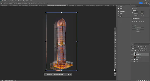 Photoshop compositing workflow